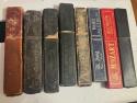 9 OLD STRAIGHT RAZOR BOXES