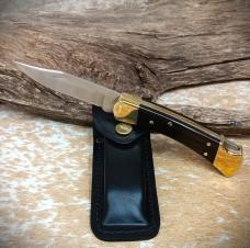 New 2024 Buck USA 110 Folding Hunter 0110BRS-B 420HC Clip Point
