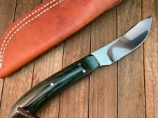 Dunn by Green Improved Skinner Fixed Blade Green Dymondwood 2003 KS 