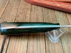 Dunn by Green Improved Skinner Fixed Blade Green Dymondwood 2003 KS 