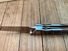 Mcusta Custom Premier Series Abalone Inlay in Wood 33 Layer San Mai Damascus VG-10 Seki Japan