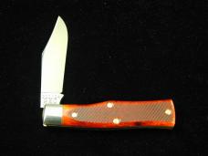 Great Eastern Cutlery GEC Burnt Orange Sawcut Bone 22 Magnum Knife 221124 NIT Clip Blade