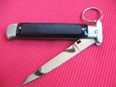 Vintage French Cartailler-Deluc Ring Pull Stiletto Switchblade Knife - Mint