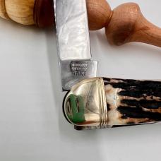 Hen & Rooster Humpback Whittler Stag 3 blade (22)