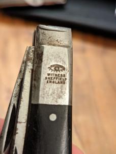 Rare Vintage Witness Sheffield England Barlow Style Jack Knife Pre WWII