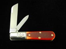 Great Eastern Cutlery GEC Autumn Peach Sawcut Bone Barlow Knife 1 of 319 NIT 143223 Made in USA 