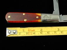 Great Eastern Cutlery GEC Autumn Peach Sawcut Bone Barlow Knife 1 of 319 NIT 143223 Made in USA 
