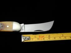 Titusville Cutlery Iron Furnace Jigged Bone Rooster Comb Farmer Knife 1 of 70 COA USA Made 2024