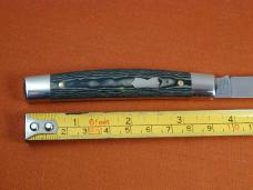 Great Eastern Cutlery Black Maple Richlite Congress Whip Knife 130124 Wharncliffe NIT Made in USA