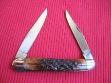 Vintage Italian Pickbone Knife GESCO Two Blade "K5 ITALY" Pick Bone - Old Stock!