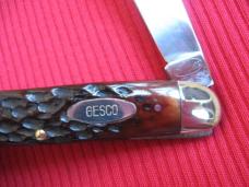 Vintage Italian Pickbone Knife GESCO Two Blade "K5 ITALY" Pick Bone - Old Stock!