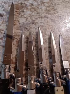  Group of six estiettos. For Parts or repair.