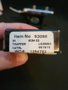 2015 Case Harley Davidson trapper 6254