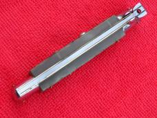  9"  Italian Stiletto Rams-Horn Handles- Traditional SS Bayonet Grind Blade