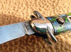 Hammer Brand Toothpick Blue Green 1950a