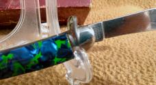 Hammer Brand Toothpick Blue Green 1950a