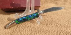 Hammer Brand Toothpick Blue Green 1950a