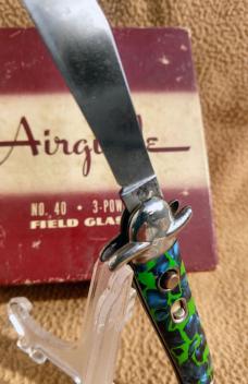 Hammer Brand Toothpick Blue Green 1950a