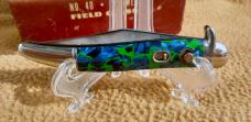 Hammer Brand Toothpick Blue Green 1950a