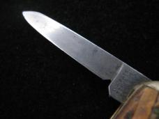 SCHRADE CUT CO - WALDEN N.Y.  - GREEN BONE - DUAL AUTO - PEN KNIFE - 1904-1946