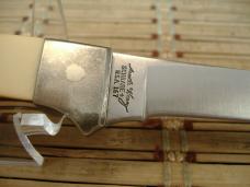 SCHRADE+ UNCLE HENRY 167 FULL TANG FISH FILET KNIFE USA MADE AND ORIGINAL LOOPED LEATHER BELT SHEATH