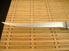 SCHRADE+ UNCLE HENRY 167 FULL TANG FISH FILET KNIFE USA MADE AND ORIGINAL LOOPED LEATHER BELT SHEATH
