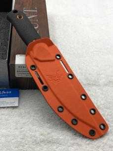 Benchmade 15600OR Raghorn First Production Fixed Blade Hunting Knife NIB Made In USA