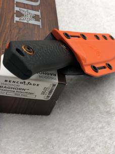 Benchmade 15600OR Raghorn First Production Fixed Blade Hunting Knife NIB Made In USA