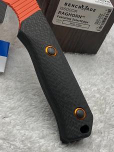 Benchmade 15600OR Raghorn First Production Fixed Blade Hunting Knife NIB Made In USA