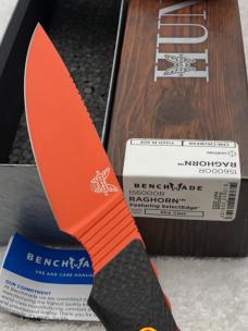 Benchmade 15600OR Raghorn First Production Fixed Blade Hunting Knife NIB Made In USA