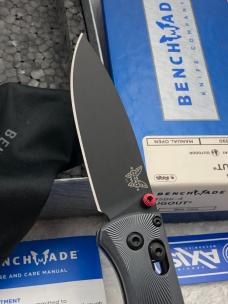 Benchmade 535BK-4 Bugout 1st Production New In Box Made In USA