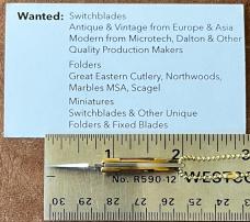 Mini Maserin Folding Knife, Italy