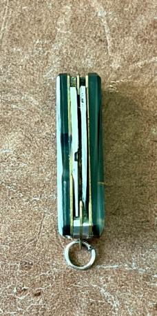 Mini Noxa Folding Knife, Beautiful Horn Scales, Italy