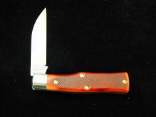 Great Eastern Cutlery GEC Burnt Orange Sawcut Bone 22 Magnum Knife 220124 NIT Wharncliffe Blade USA