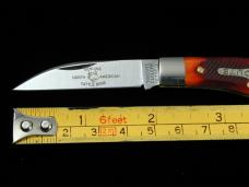 Great Eastern Cutlery GEC Burnt Orange Sawcut Bone 22 Magnum Knife 220124 NIT Wharncliffe Blade USA