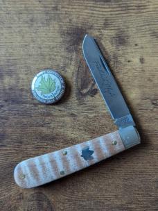 Great Eastern Cutlery, GEC - TKC SFO Fiddleback Maple(394124) As New in The Tube.