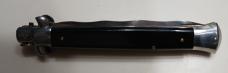 Vintage 11" Kriss Blade  Switchblade with Balck Scales 