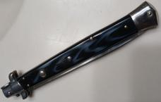 Vintage 13"  Inox Switchblade Imitation Horn Scales 