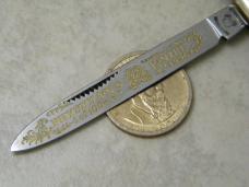 Fightn Rooster Frank Buster Germany 1 of 100 1996 Physician's Knife
