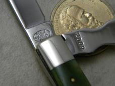 PG Quick Co Cullman AL 2009 Bulldog Brand Bone Physician's Knife 