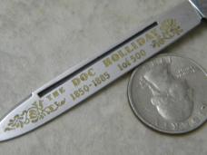 Fightn Rooster Frank Buster Cut Co Germany "Doc Holiday" Pearl Physician's Knife