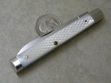 Queen Cut Co Titusville PA Carved Pearl Number 96 Physician's Knife