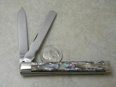 Queen Cut Co Titusville PA Number 96 Abalone Pearl Physician's Knife
