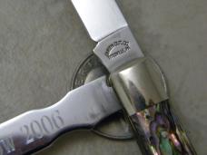 Queen Cut Co Titusville PA Number 96 Abalone Pearl Physician's Knife