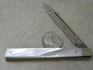 Fightn Rooster Frank Buster Cut Co Germany Pearl Physician's Knife