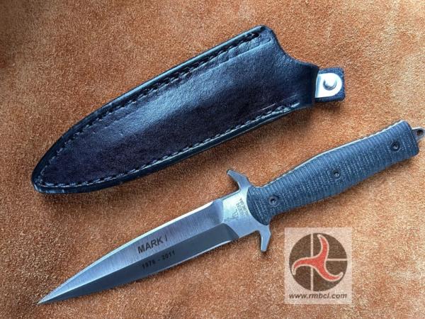 Leather Sheath w/Clip – Gerber Mark I (Gerber Command Series)(SHEATH26) 4.75-5" Blade