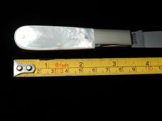 New York Knife Co Genuine Mother of Pearl Barlow Knife By Cooper Cutlery Rare 69GBP USA Made 