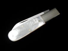 New York Knife Co Genuine Mother of Pearl Barlow Knife By Cooper Cutlery Rare 69GBP USA Made 