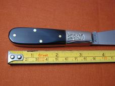 Schatt & Morgan Buffalo Horn Cotton Barlow Knife by Cooper Cutlery Rare 69CB-BH Made in USA