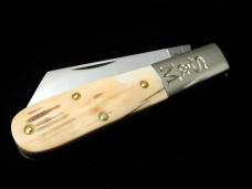 Schatt & Morgan Mammoth Bark Cotton Barlow Knife by Cooper Cutlery Super Rare 69CB-MB Made in USA